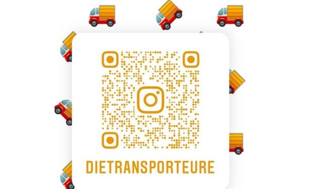 Die Trans­por­teu­re auch auf Insta­gram aktiv