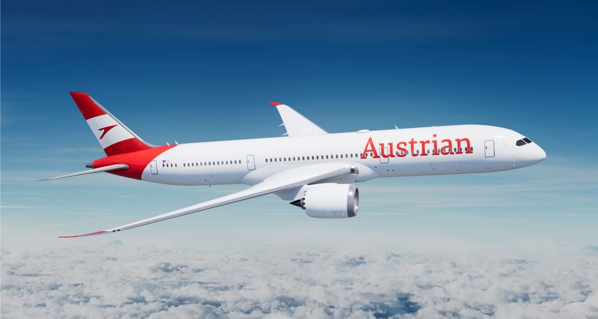 Aus­tri­an Air­lines fliegt künf­tig mit Boe­ing 787–9 Dreamliner