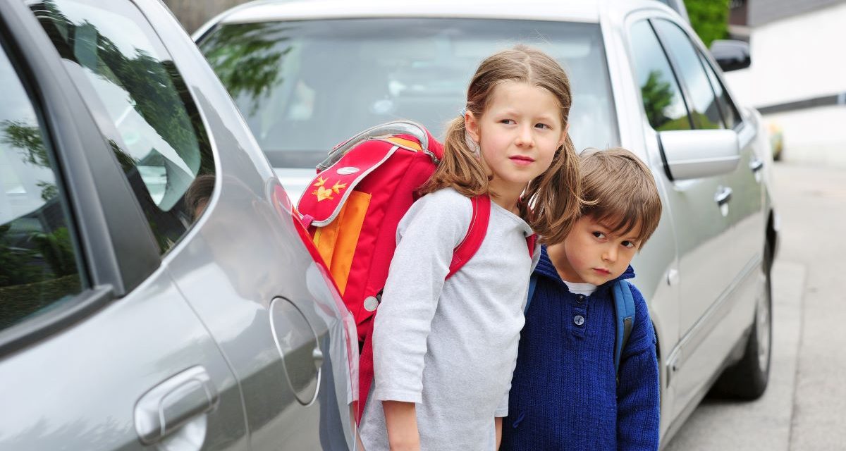 Nicht jeder bremst für Kinder auf Schutzweg