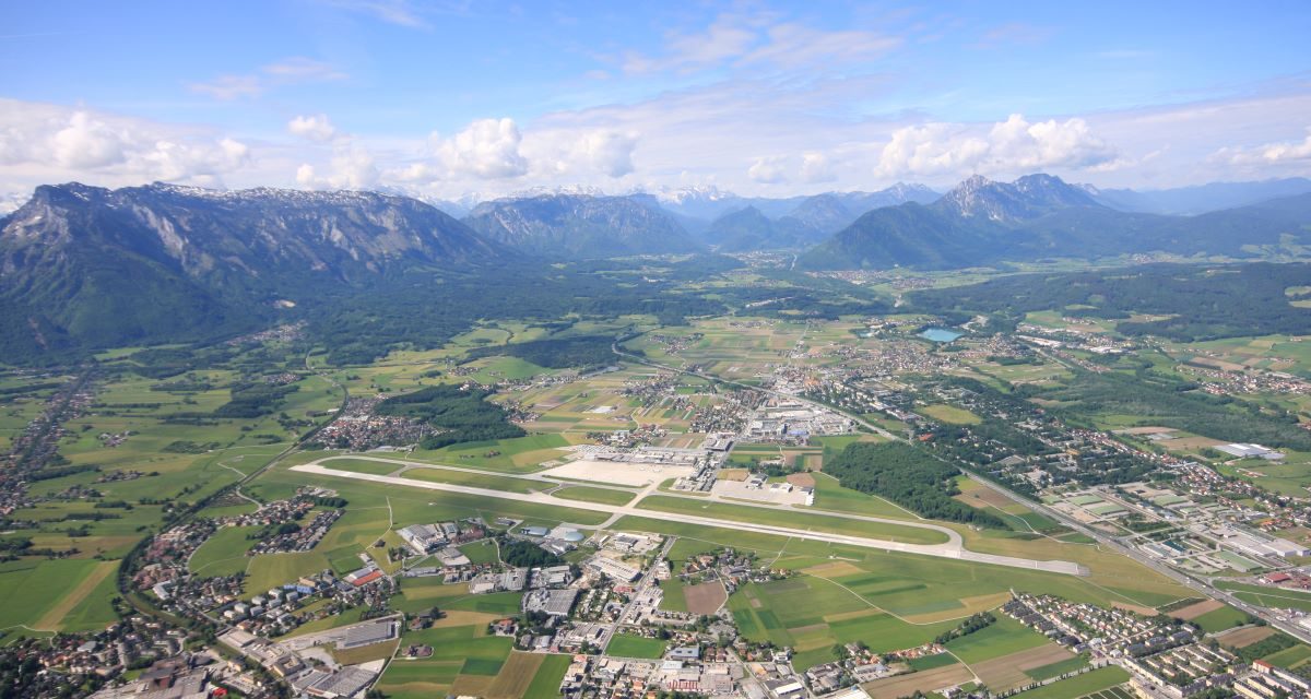 Am Flug­ha­fen Salz­burg Moder­ni­sie­rung durch neu­en Hangar
