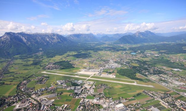Am Flug­ha­fen Salz­burg Moder­ni­sie­rung durch neu­en Hangar